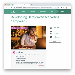 Deakin Landing Page