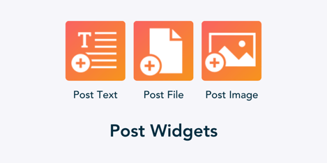 Post Widgets for Assessment