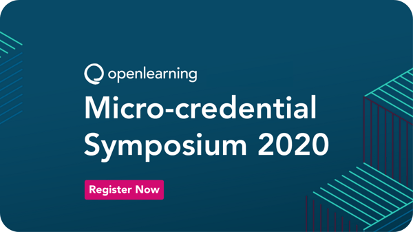 Register Now for the OpenLearning Micro-credential Symposium 2020