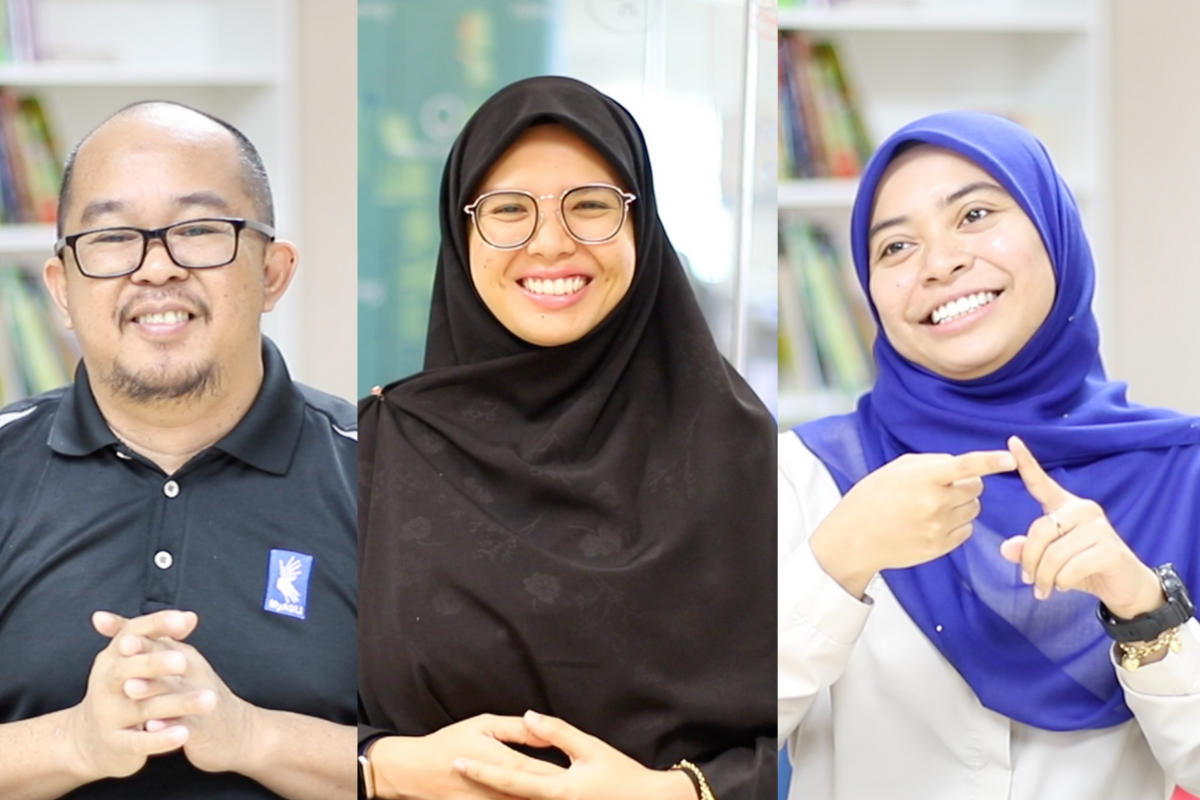 Meet the people who are teaching Malaysian sign language online