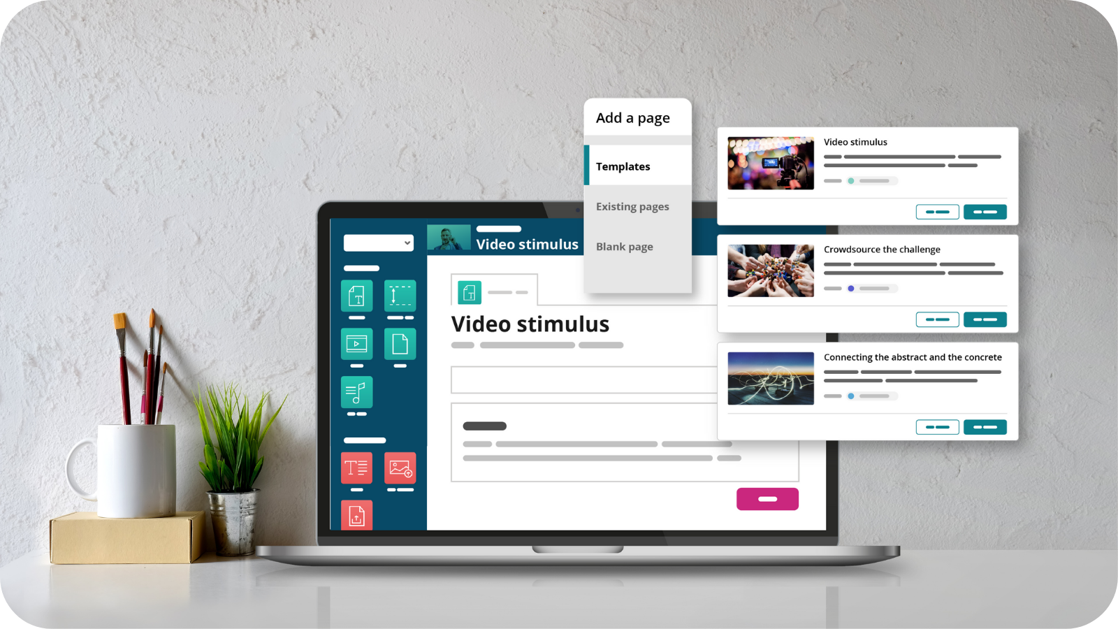 OpenLearning page templates feature preview
